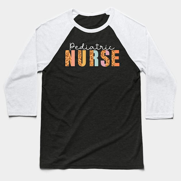 Pediatric Nurse Baseball T-Shirt by TheDesignDepot